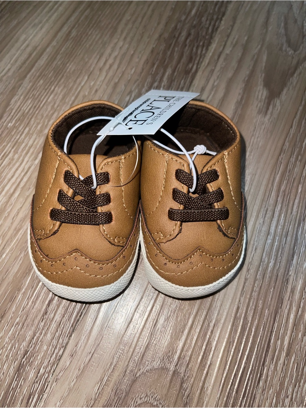 The Children's Place Tan/Brown Baby Walker Shoes